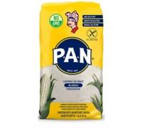 Pre-Cooked Maize Flour 1 kg - PAN Precooked Corn Flour for Arepas, Empanadas & Latin Cooking - Gluten Free Maize Flour - Pack of 2