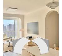 Pre-Curved Drywall Half Circle Arch Molding, 2 PCS Foam Doorway Arch Kit for Window/Wall Niche, Home Decor Universal Doorway Rounded Corners Kit(26x26x26cm/10.2x10.2x10.2")