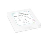 Pre-Cut Cotton Fabric Squares (84pcs 5'' White)