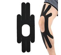 Pre Cut Kinesiology Tape - Breathable Sports Tape, Waterproof Kinesiology Tape | Taping for Knee, Gym, Running, Tennis, Football, Muscle Support for Sports Performance