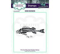 Pre Cut Rubber Stamp by Andy Skinner Dem Bones
