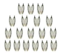 Pre-Cut stoneflyy Fly Wings - Adhesive Tying Material, Dry Fly Components, Bionic insectt Wings, Flys Tying Supplies for Beginners and Experienced Anglers | For Fishing Lures Artificial Making