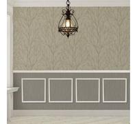 Pre-Cut Wall Molding Set of 4 pcs,Ready-to-Assemble Wainscoting Panels for Interior Decoration16×16Inch,Self Adhesive Molding Trim (B)