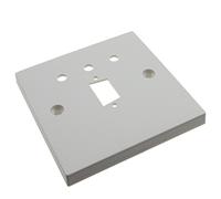 kenable Pre Drilled Mounting Wall Faceplate for SVGA & Phono RCA Audio Panel Mounts [VGA & RCA Phono]