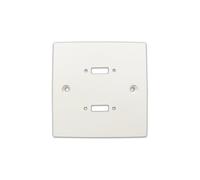 Pre Drilled Mounting Wall Faceplate for TWIN HDMI Panel Mount Stub
