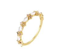 Pre Engagement Ring Platinum Wedding Band 9K Au375 Size J 1/2 Black Round Diamond Stackable for Mother Modern