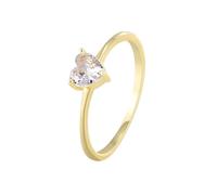 Pre Engagement Ring Wedding Rings Gold 18K Au750 Moissanite Heart-Shaped Size T 1/2 Fashion for Aunt Mothers Day Jewelry