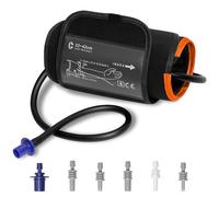 Pre-Formed Blood Pressure Replacement Cuff, Quick Wrap for Easy Use, 9"-17" Adjustable BP Cuff for Medium to Large Arms, 6 Universal Connectors Compatible with Omron & Other Monitors (Cuff Only)