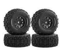Pre-Glued Rim Wheel Tires For ARRMA For Mojave For GROM 1/16 Part | Pre-glued dBoots tires on tough Plastic rims, ready-to-run for 1/16 rc desert truck bashing racing. RC Tires Hub Wheel