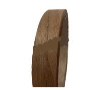 Pre-Glued Wood Veneer Tape Real Oak Veneer Tape Edge Banding Edgeband Wood Maple White Walnut Cherry Teak Ash Bubinga Sapele, 20mm to 55mm Wide(Black Walnut,45mm x 22m)