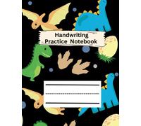 Pre-Handwriting Practice Workbook for Kindergarten and Preschool Learning- Dotted lines with Picture Space.: "Developing Writing Skills: Extra Large ... Book for Toddlers, PreK, and Kindergarten"