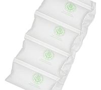 Pre-Inflated Packaging Air Bags | Biodegradable & Home-Compostable Air Pillows Cushions Void Loose Fill Protective Packing | Paper 210x100mm (Pack of 80 Pcs, Bio - 210x100mm)
