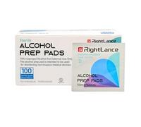 Pre-Injection 70% Isopropyl Alcohol Wipes, Individually Wrapped Disposable Medical Skin Cleaning Alcohol Sachet, Antiseptic Alcohol Prep Pads, Sterile, Lint-Free & Quick-Drying Alcohol Swabs,100 Wipes