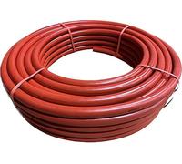 Pre-Insulated Multilayers Composite PEX Al PEX Pipe for Hot and Cold Water System (25mm 50m Coil, Red)