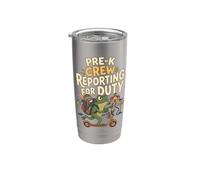 Pre-K Crew Back to School Stainless Steel Insulated Tumbler