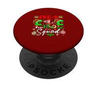 Pre-K Elf Squad Christmas Students Teacher Costume Party PopSockets Adhesive PopGrip