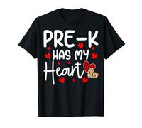 Pre-k Has My Heart Funny Valentine's Day Students Teacher T-Shirt