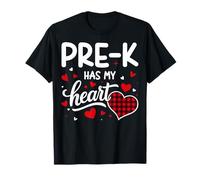Pre-K Has My Heart Funny Valentine's Day Teacher Students T-Shirt