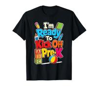 Pre-K I'm Ready to Kick Off Preschool First Day T-Shirt