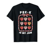 Pre-K is My Jam Strawberry Teacher Back to School Preschool T-Shirt