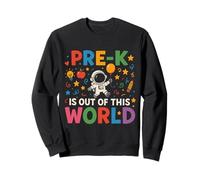 Pre-K is Out of This World Astronaut Kids Design Sweatshirt