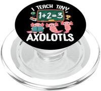Pre- K Kindergarten I Teach Tiny Axolotls Kawaii PopSockets PopGrip for MagSafe