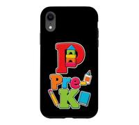 Pre-K Letter P Preschool First Day Block Tower Kids Case for iPhone XR