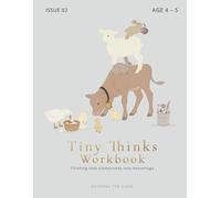Pre-K Logic Workbook for 4 Year Olds Ages 4-5| Farm Animals | Screen-Free Patterns, Mazes, Tracing & Matching | Tiny Thinks: Calm Activity Book for ... Farm Workbook for Preschoolers
