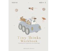 Pre-K Logic Workbook for 4 Year Olds Ages 4-5 | Screen-Free Patterns, Mazes, Tracing & Matching | Tiny Thinks Space Edition: Calm Activity Book for ... Thinks The Attention Architect (Ages 4-5))