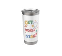 Pre-k Star Astronomy Astrology Student School Outer Space Stainless Steel Insulated Tumbler