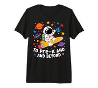 Pre-K Student Astronaut Pencil Space Exploration Premium T-Shirt