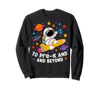 Pre-K Student Astronaut Pencil Space Exploration Sweatshirt