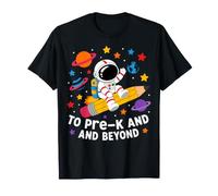 Pre-K Student Astronaut Pencil Space Exploration T-Shirt