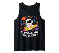 Pre-K Student Astronaut Pencil Space Exploration Tank Top