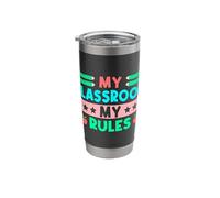 Pre K Teacher Classroom My Rules Kindergarten Teacher Stainless Steel Insulated Tumbler