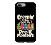 Pre-K Teacher Creepin' It Real With My ABC Monsters Gift Case for iPhone 7 Plus/8 Plus