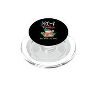 Pre-K Teacher Teach Motivate Love Inspire School Motto PopSockets PopGrip for MagSafe