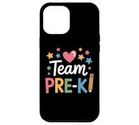 Pre K Team Kindergarten Educator Back To School School Staff Case for iPhone 12 Pro Max