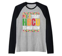 Pre-K Today HBCU Tomorrow African American College Student Raglan Baseball Tee