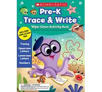 Pre-K Trace & Write Wipe-Clean Activity Book