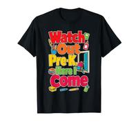 Pre-K Watch Out Here I Come Preschool First Day T-Shirt