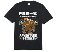 Pre-K Where The Adventure Begins Back to School Bigfoot Comfort Colors Adult Heavyweight T-Shirt
