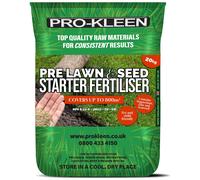 Pre Lawn & Seed Starter NPK Fertiliser Nutrients Grass Growth 20KG ProKleen Green One Size