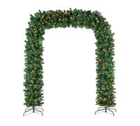 Pre-Lit Arch Doorway Garland, 8 ft