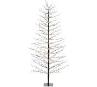 Pre-Lit Christmas Snow Flocked Twig Tree, 296 Warm White LED Lights