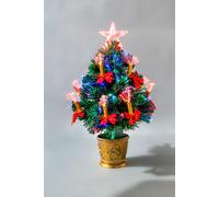 Pre Lit Christmas Tree Green LED Lights Fiber Optic Bushy Xmas Home Decor 2-6FT