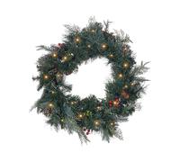 Christmas Wreath LED ELBRUS Green 60 cm