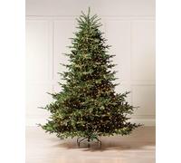 Pre-Lit European Fir Christmas Tree, 6.5 ft