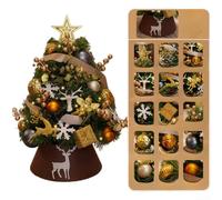 Pre-Lit for mini Christmas Tree 45cm Tabletop Decor Pre-Lit for(45 Cm)