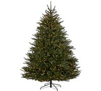Pre-Lit Foxtail Pine Christmas Tree, 700 Warm White LED Lights